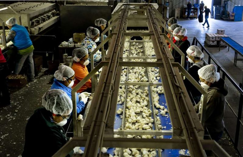 producción en china