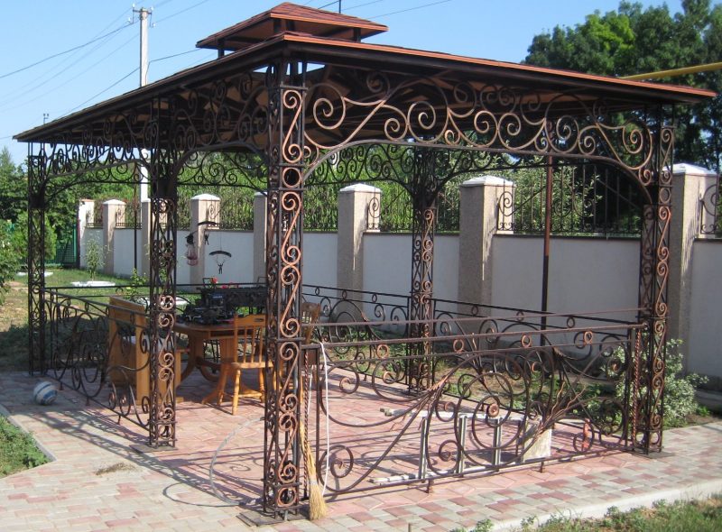 Σφυρηλατημένη έκδοση του κιόσκι