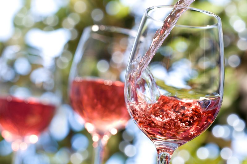 vino rosado