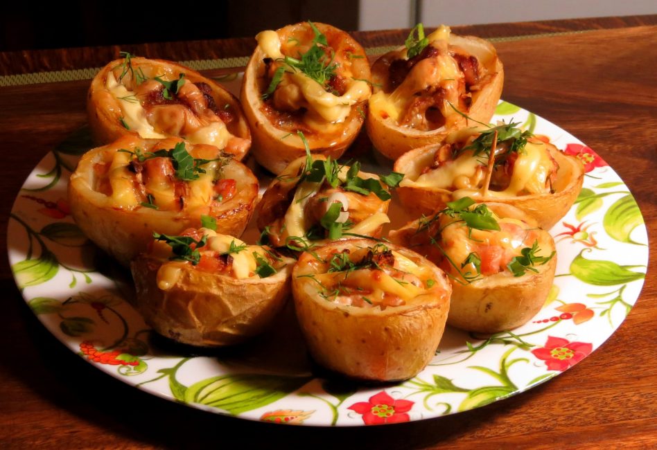 Etli patates dolması