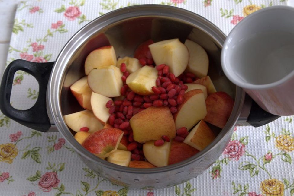 Äpplen och berberis