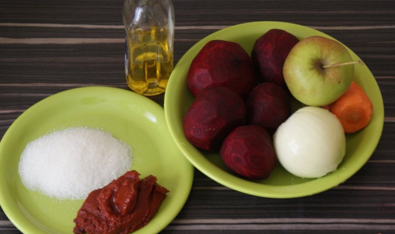 Ingredients per cuinar caviar amb pomes