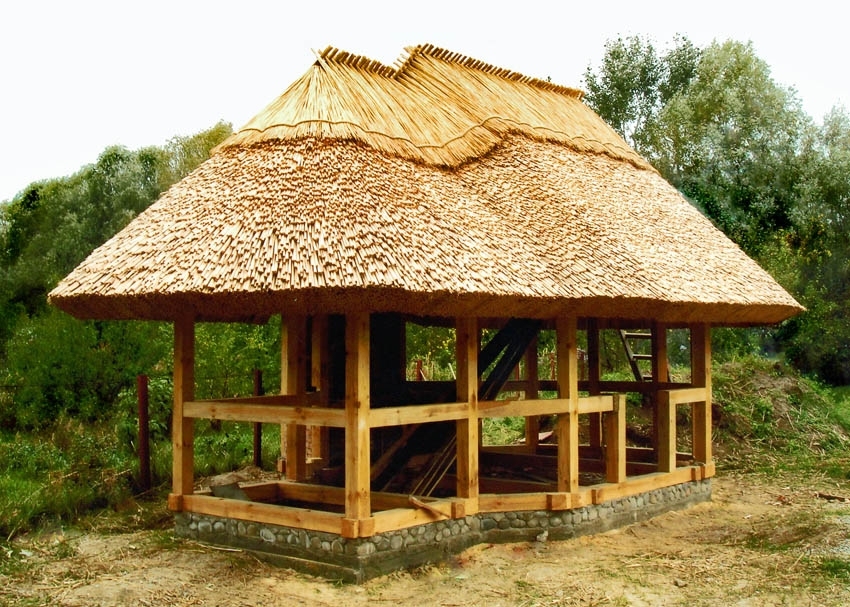 kamış gölgelik