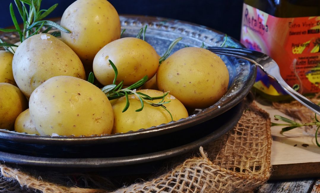 otlar ile yeni patates