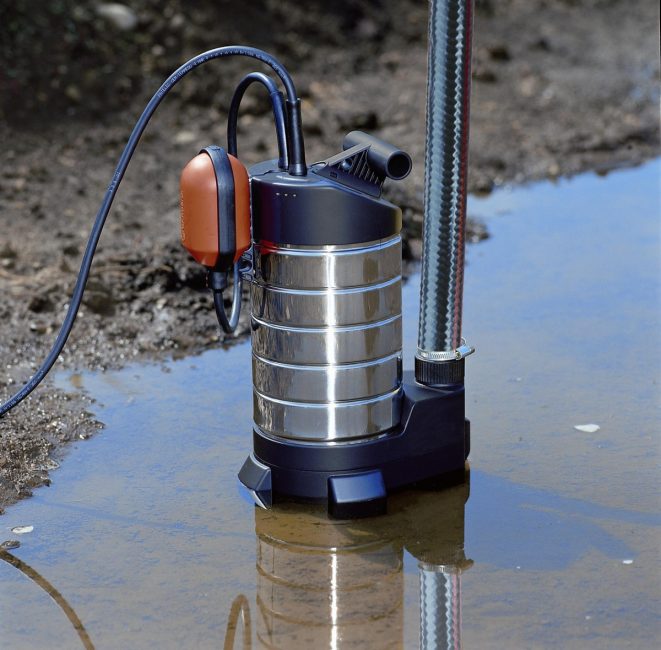 Djup dränkbar pump