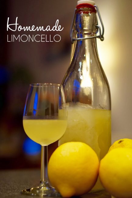 Limocello Sitruunalikööri valmis