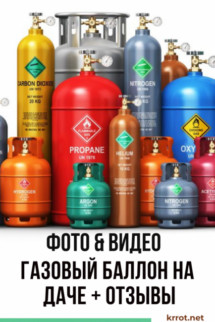 Plynová láhev v zemi