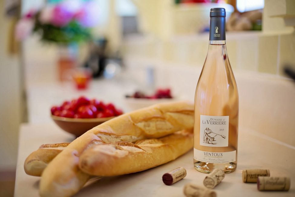 Baguettes franceses i vi