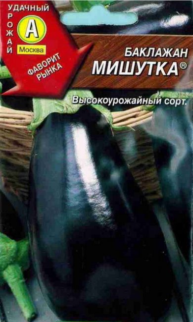 Mishutka aubergine sort