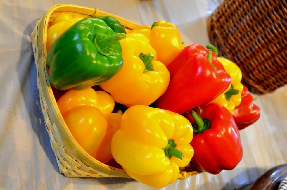 Illatos, lédús kaliforniai paprika