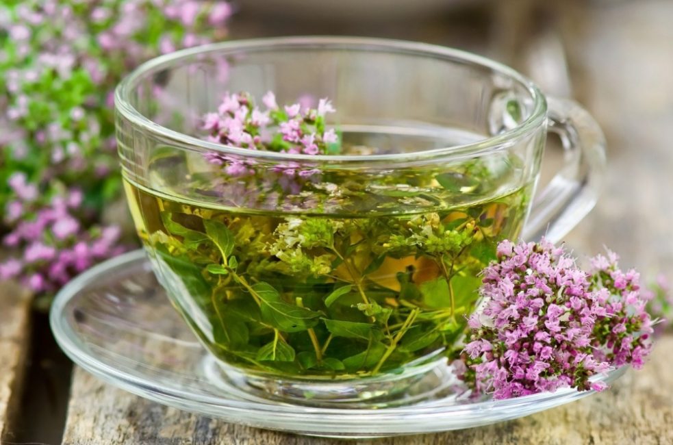 Rózsa zsálya tea