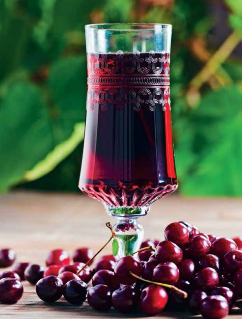 vino de cereza