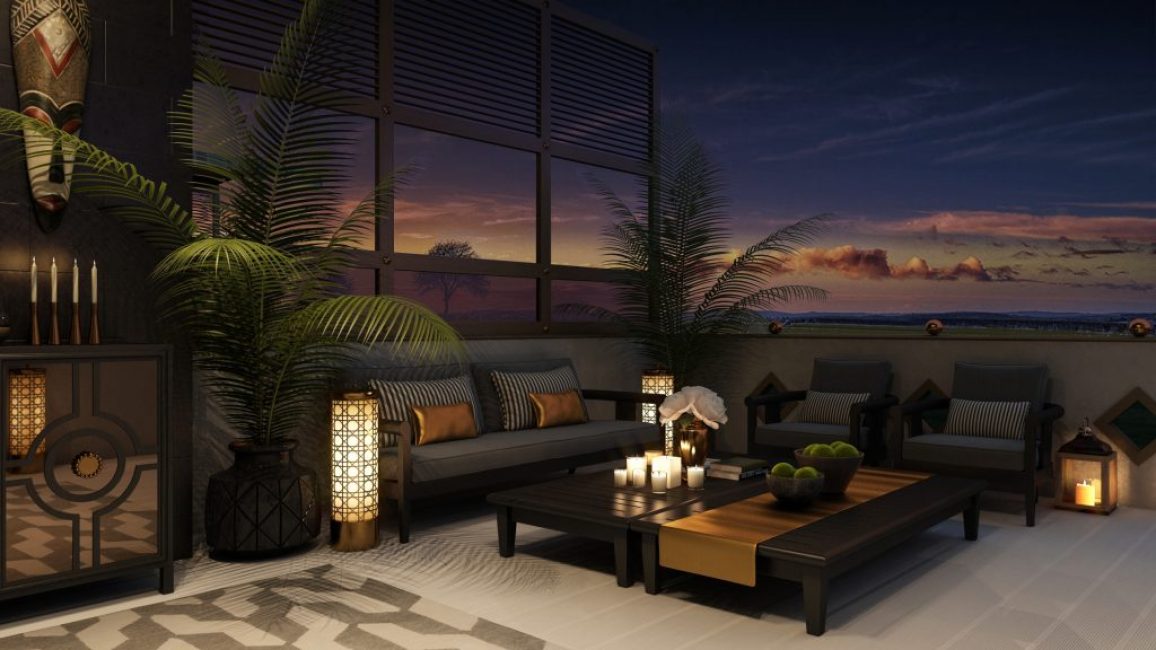Art Deco Veranda