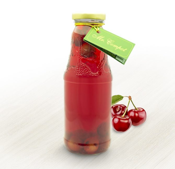 Compota de cereza