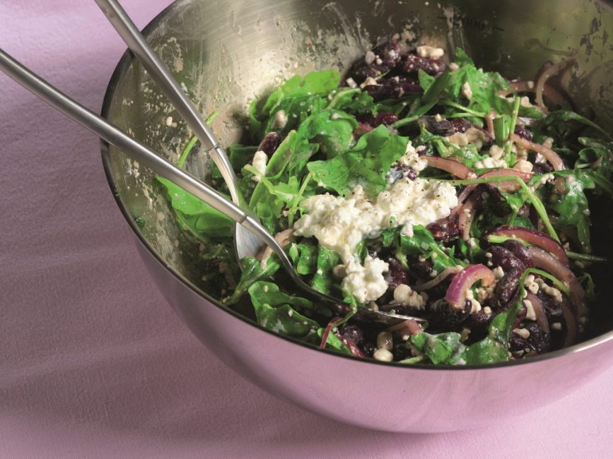Rucola ja papusalaatti