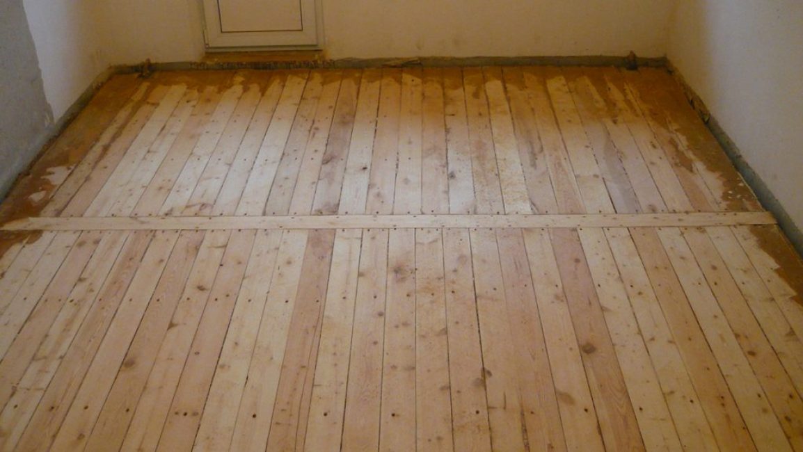 staré dřevěné podlahy