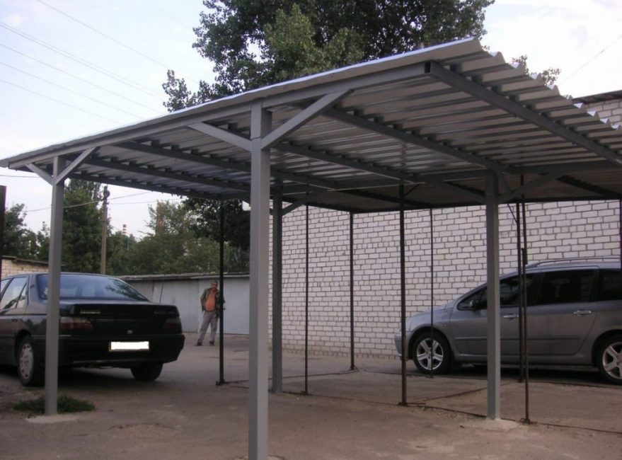 Přístřešky z vlnité lepenky