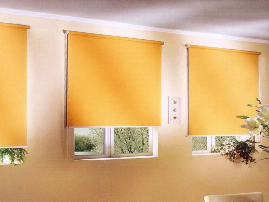 Cortinas lacónicas y elegantes.