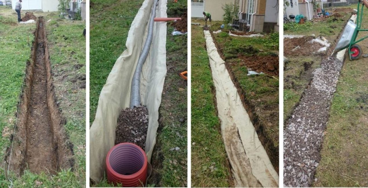 Uzavřený drenážní systém