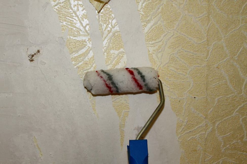 Preparación de la pared