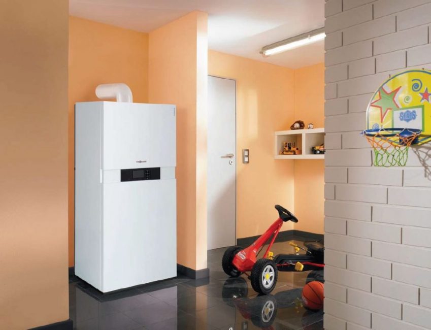 Installerad panna
