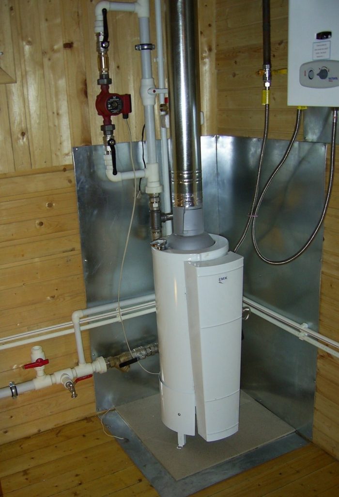 Installerad gasutrustning