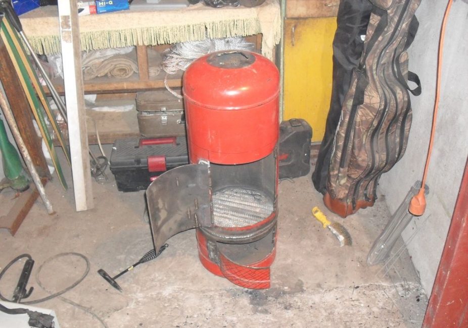 Vařič na břicho z balónu
