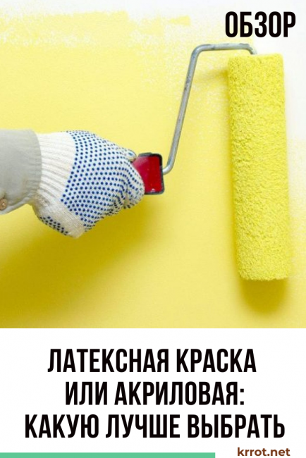 Latexová barva nebo akryl