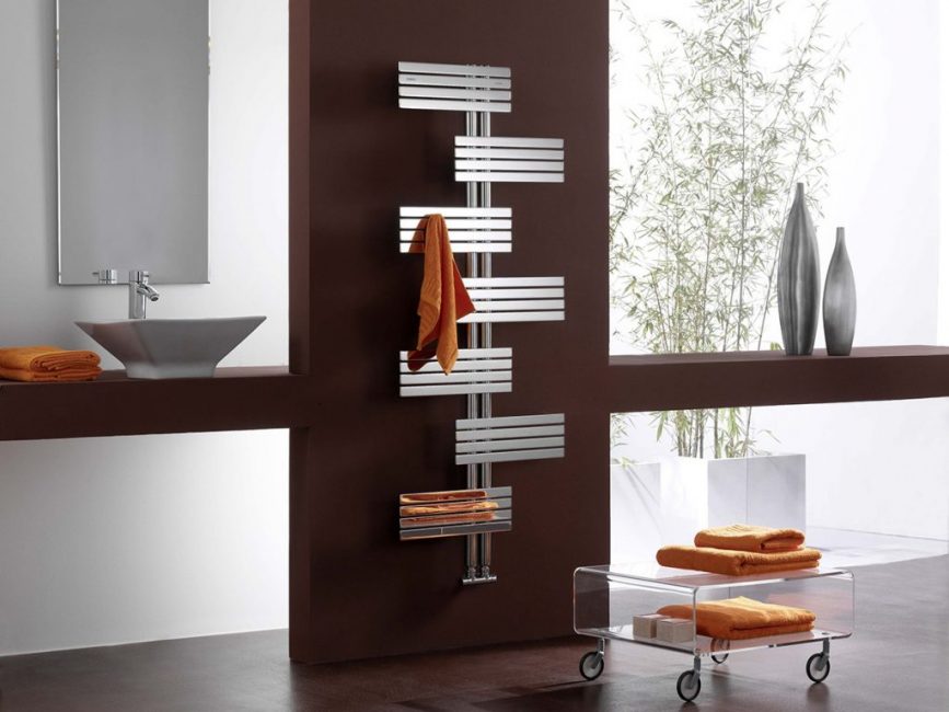 Sušička jako ústřední designový akcent