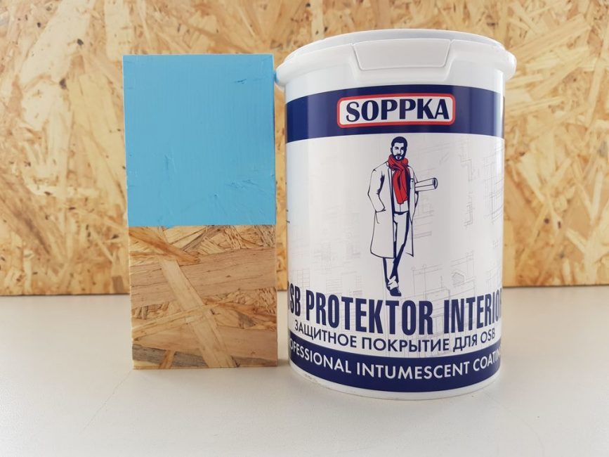 Nátěrový materiál Soppka