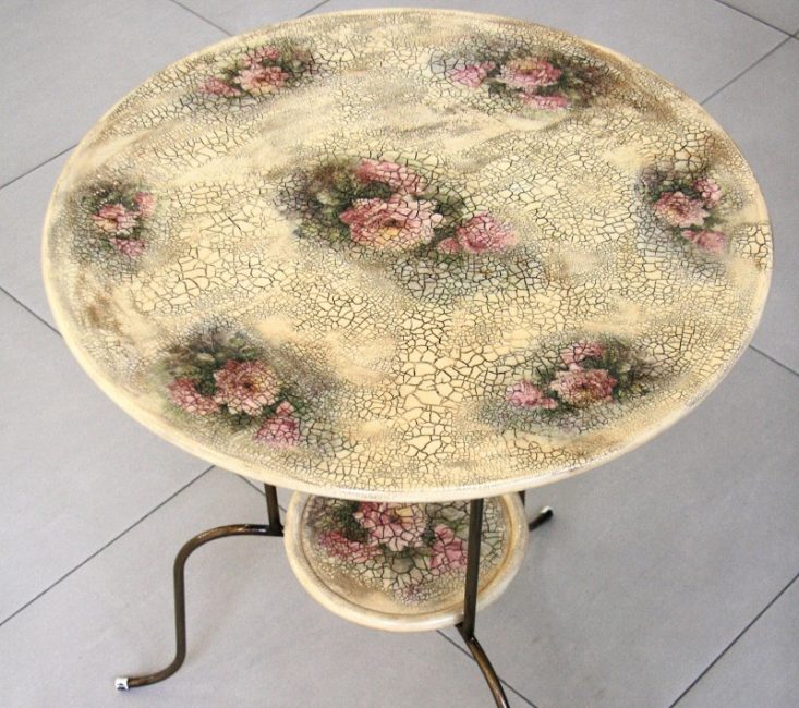 Craquelure technika