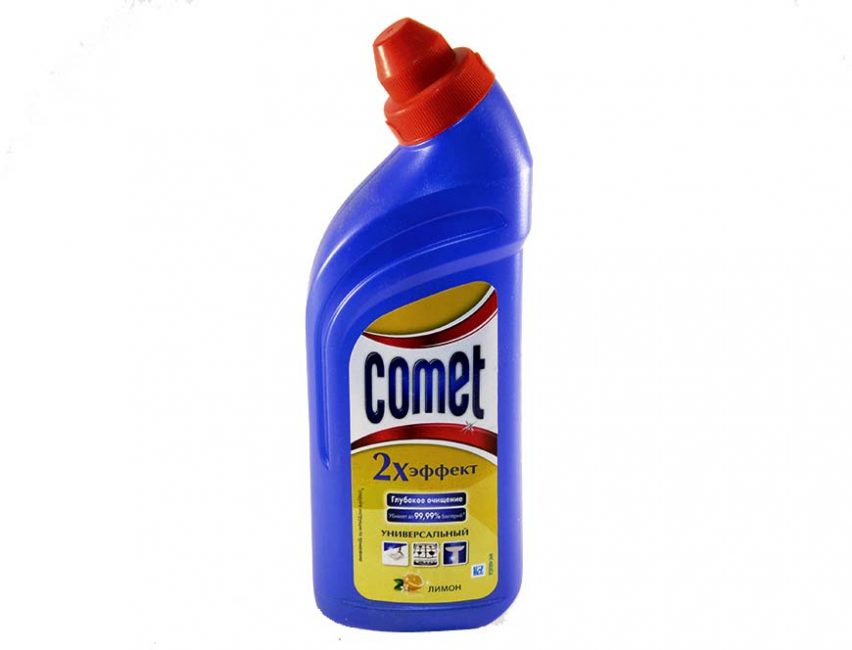 Comet - producto con doble acción: limpieza y desinfección