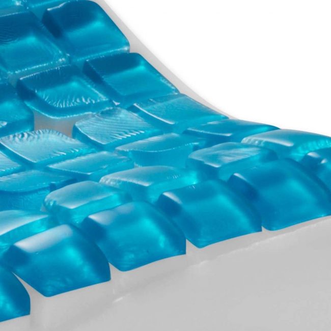 Technogel är ett modernt och mycket bekvämt material att använda.