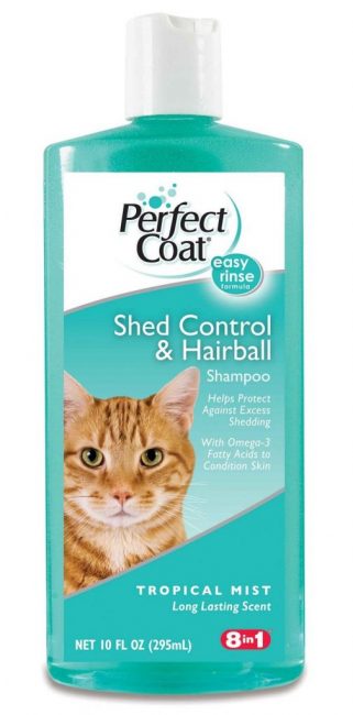 Σαμπουάν 8 σε 1 Perfect Coat Shed Control and Hairball Shampoo