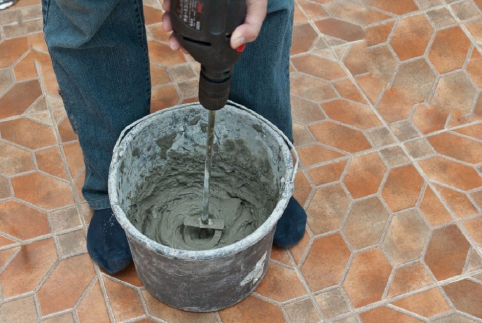 Välj mellan specialblandning eller vanlig cement