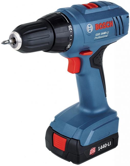 BOSCH GSR 1440-LI 1,5Ah x2