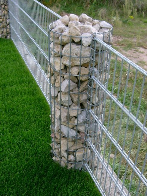 Gabion v krajinářském designu