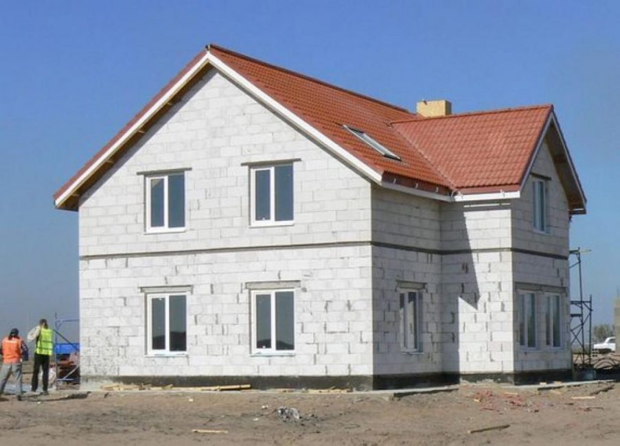 Pórobetonový dům