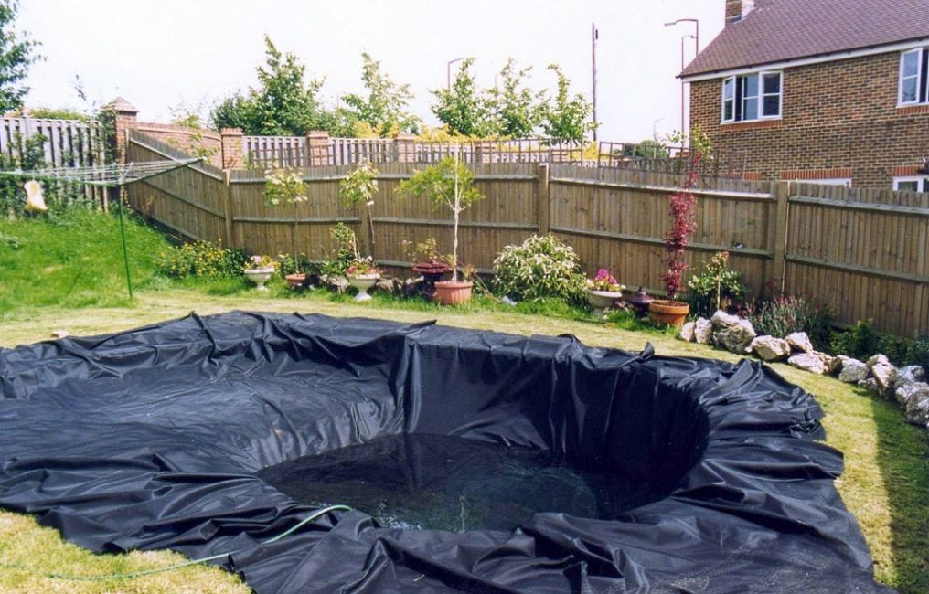 gölet için PVC film