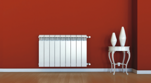 Radiadores bimetálicos para calentar apartamentos y casas.