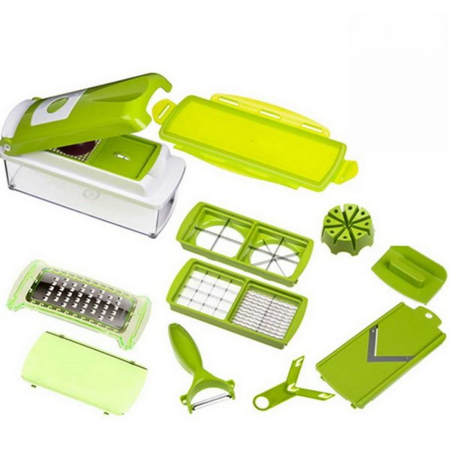 Set med munstycken och plattformsbas för Salad Gourmet TK 0029 BRADEX-enhet