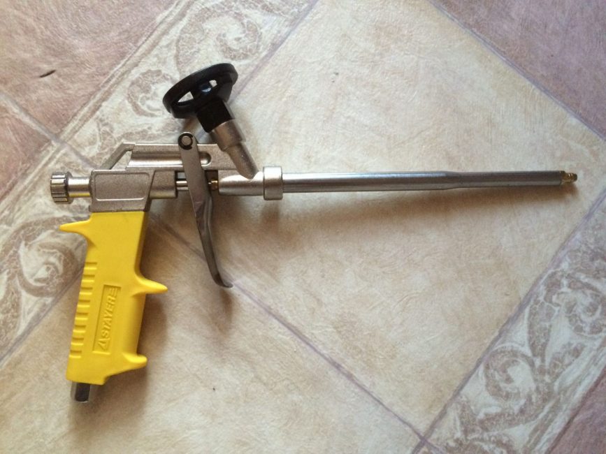 pistola de espuma