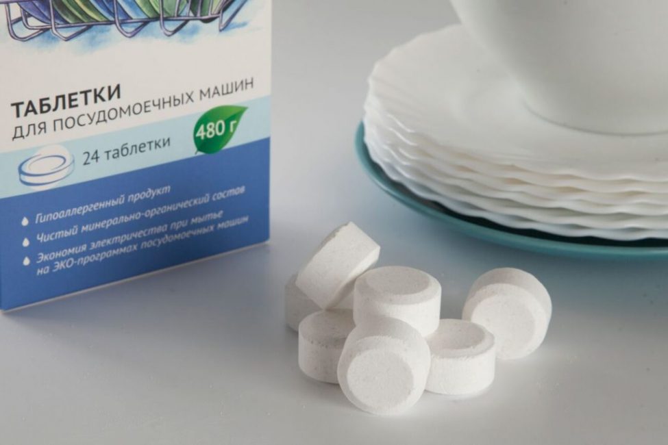 La mayoría de las pastillas para lavavajillas en lavadoras automáticas tienen una composición idéntica.