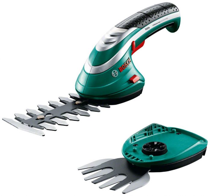 Bosch Isio 3 na keře