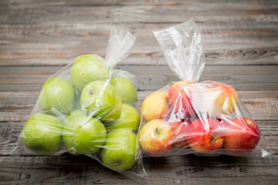 Bolsas de plástico adecuadas