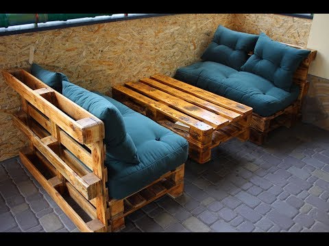 [VIDEO] Pallmöbler