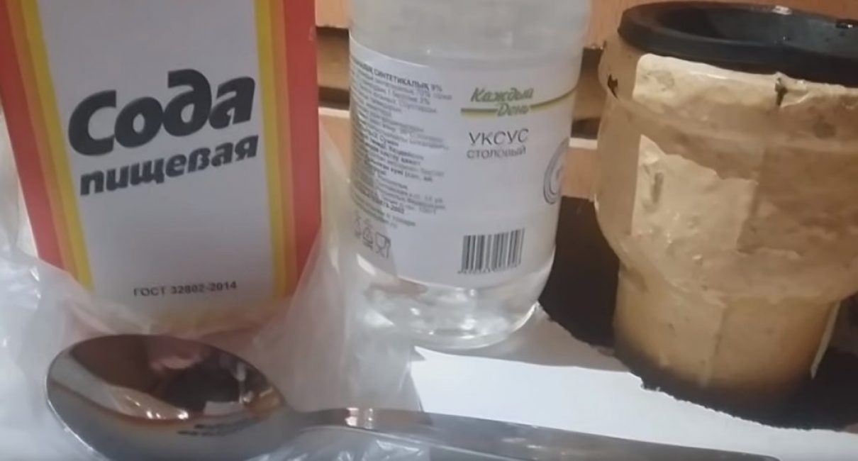 Tisztítószerek: szóda és ecetsav