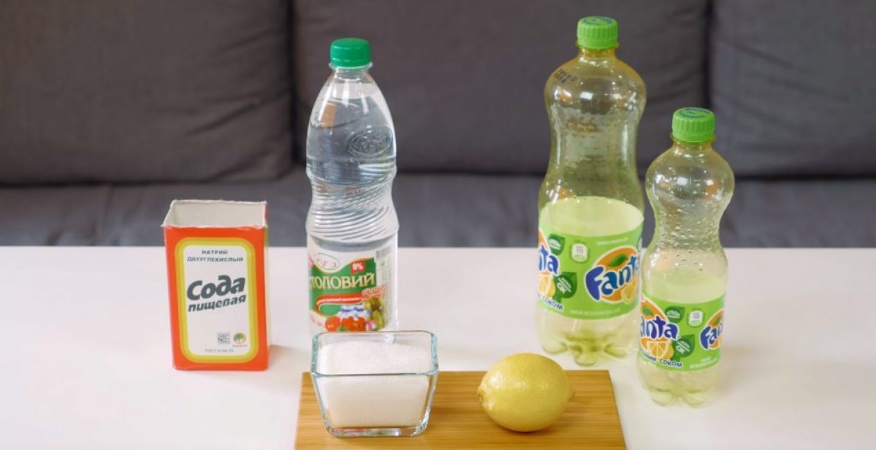 Nezbytné ingredience pro výrobu limonády