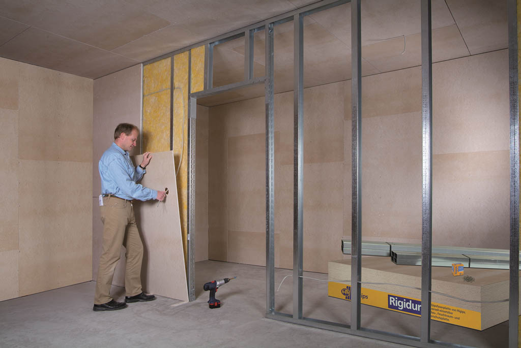 Tabique de cartón yeso de bricolaje