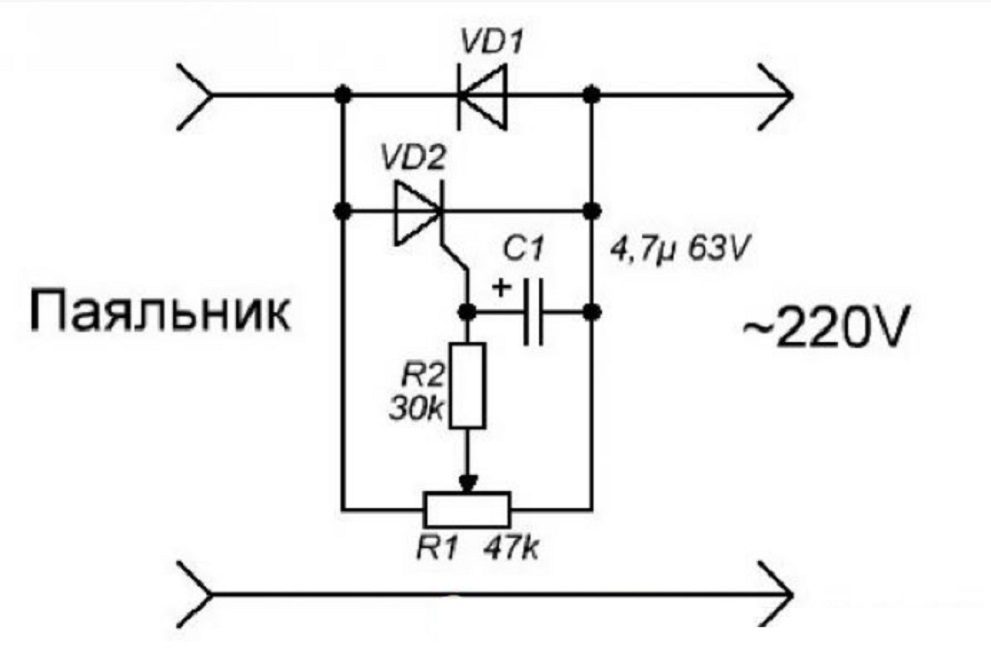 Circuito controlador de temperatura